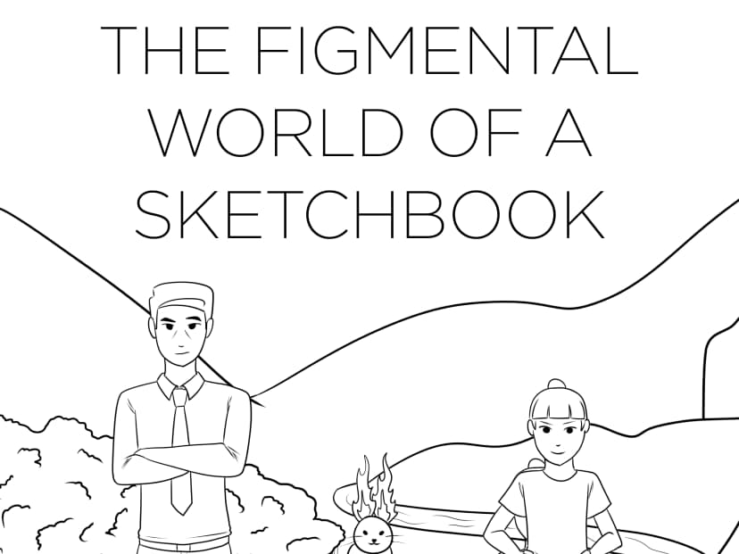 The Figmental World of a Sketch Book Thumbnail